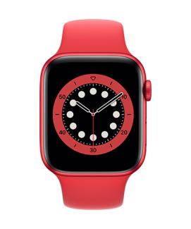 AppleWatchS6 44mm REDAlum RED SportBand
