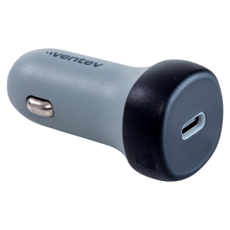 30W USB C PPS Car Charger - Dark Gray
